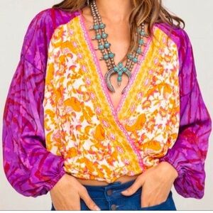 Free People Crusin Together Blouse